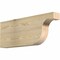 Ekena Millwork Del Monte Rough Sawn Rafter Tail, Douglas Fir, 4"W x 12"H x 32"L RFT04X12X32DEL00RDF - alternate 1
